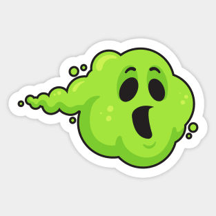 Fart Monster Sticker